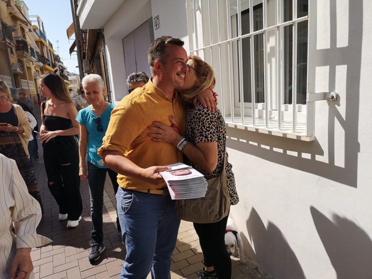 Luisma Alfonso pide el voto para «avanzar proyectos por una Punta Umbría más turística, amable y pesquera»