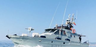 La Armada simulará en Ayamonte un choque entre un buque de pesca y un ferry de pasajeros