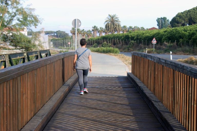 <strong>Cartaya culmina el refuerzo del puente del carril multifuncional próximo a la Pradera de San Isidro</strong>