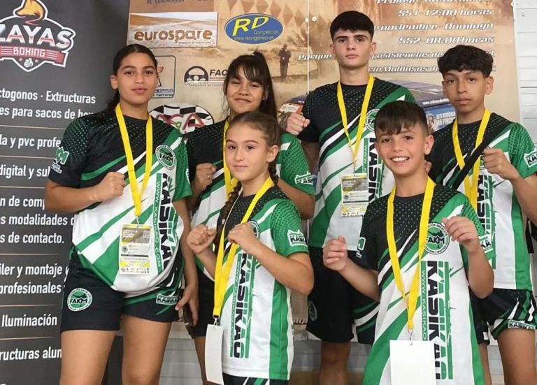 Cuatro medallas para el Club Kick Boxing Lepe en el Nacional de Guadalajara