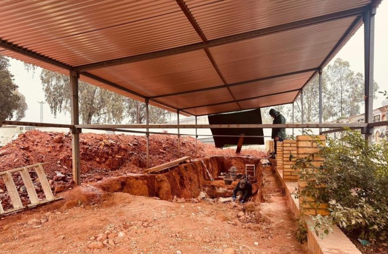 <strong>Exhuman la primera víctima mortal de la segunda fosa común del cementerio de Minas de Riotinto</strong>