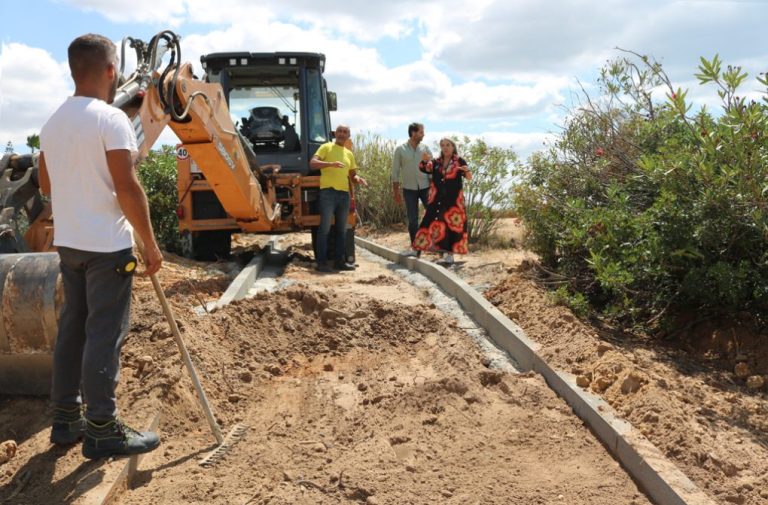 <strong>Cartaya ultima las obras del mirador de los Altos de El Rompido</strong>