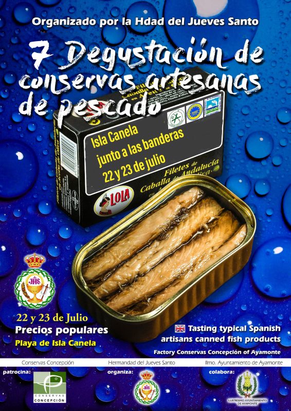 Isla Canela acoge la 7ª Degustación de conservas artesanas de pescado