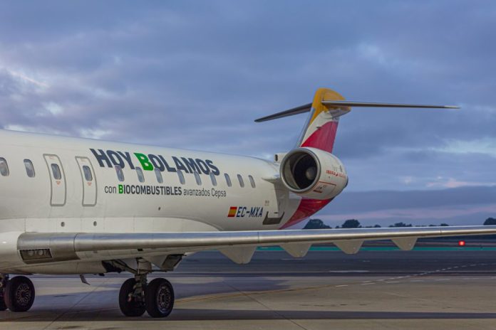 combustible sostenible para aviacion de cepsa