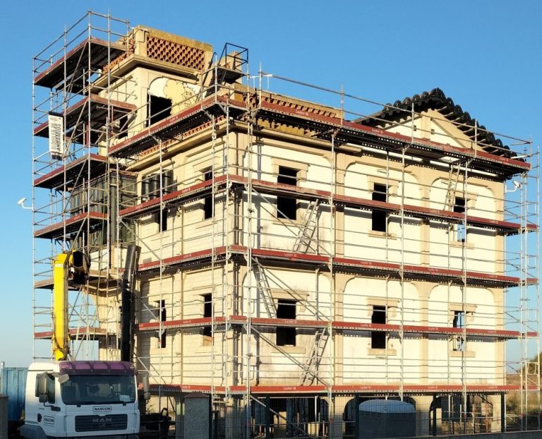 El Puerto de Huelva continúa avanzando en la ejecución de las obras de rehabilitación de la Casa del Vigía en Mazagón