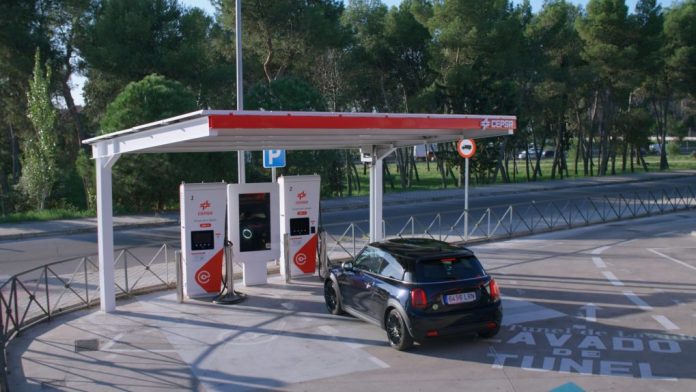 Cargador ultrarápido de Cepsa