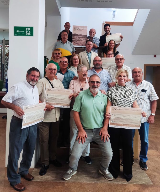 La comisión organizadora del 150 aniversario de la fundación de Naya, en Minas de Riotinto, presenta el programa de actos
