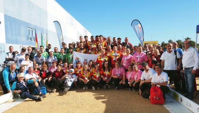 Campeonato españa petanca Isla Cristina