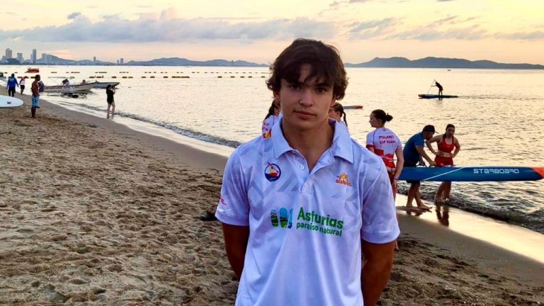 Rodrigo López afronta su primer mundial en el ICF SUP World Championships 2023 de Tailandia
