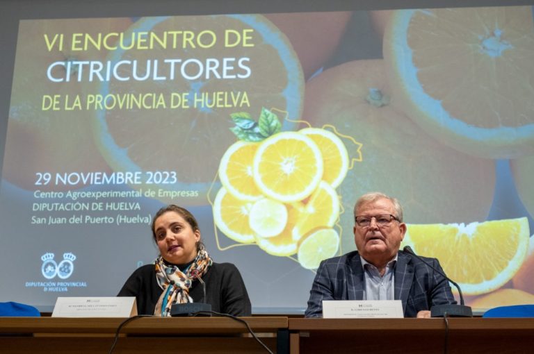 El VI Encuentro de citricultores de la provincia de Huelva, impulsado por Diputación, se consolida como foro indispensable para el sector