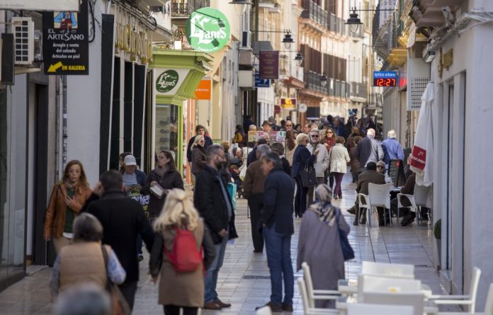 Calles del centro de Huelva