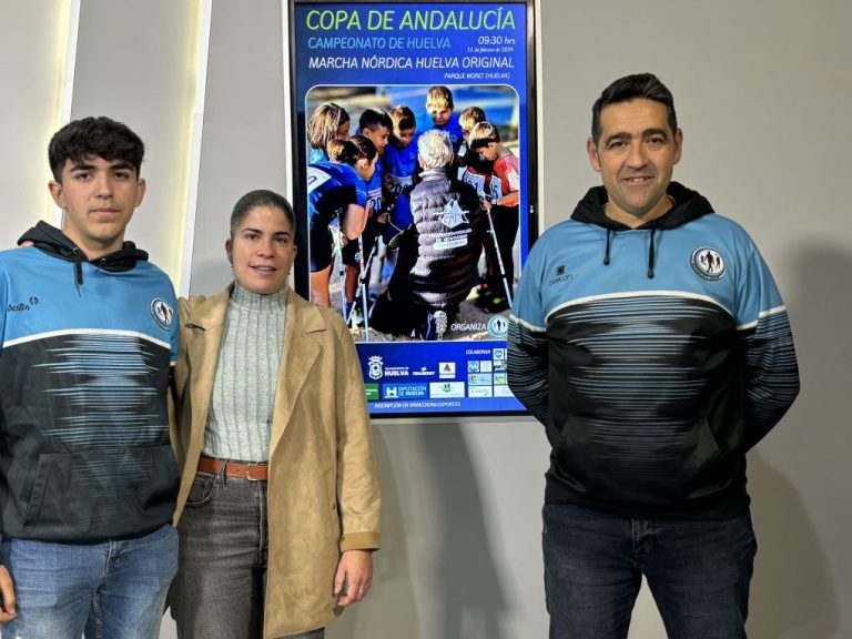 El Parque Moret acoge el 11 de febrero la primera prueba de la Copa de Andalucía de Marcha Nórdica y el Campeonato ‘Huelva Original’