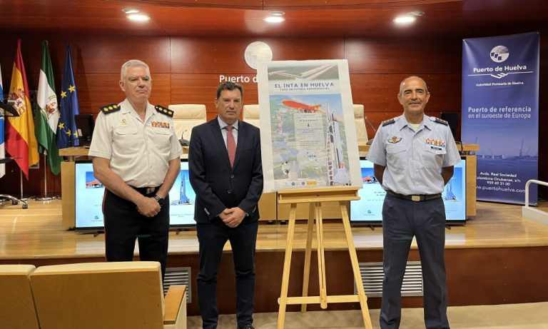 El Puerto de Huelva organiza la exposición ‘El INTA en Huelva, todo un futuro aeroespacial’