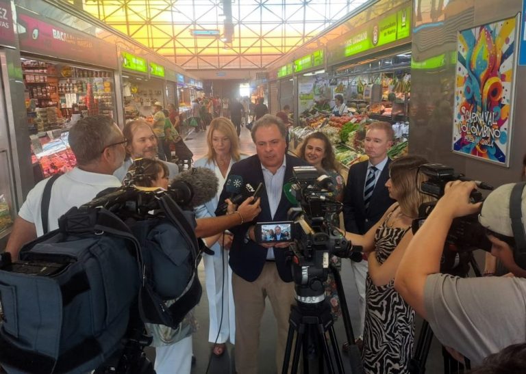 Empleo financia el nuevo sistema de bioclimatización del Mercado del Carmen de Huelva