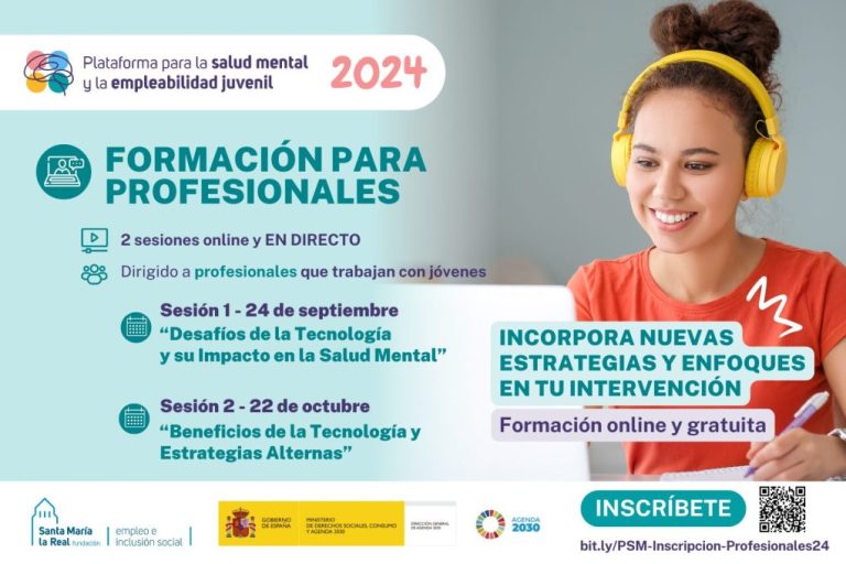 El curso online ‘Tecnología, Empleo y Salud Mental: Desafíos y Beneficios’ abre periodo de inscripción