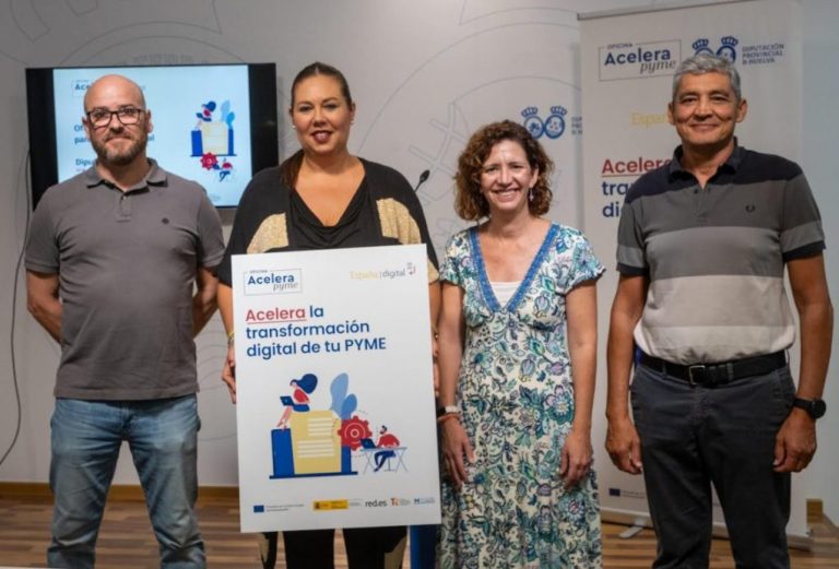 La Diputación pone en marcha el proyecto Acelera Pyme Rural para fomentar la digitalización de pymes y autónomos de la provincia
