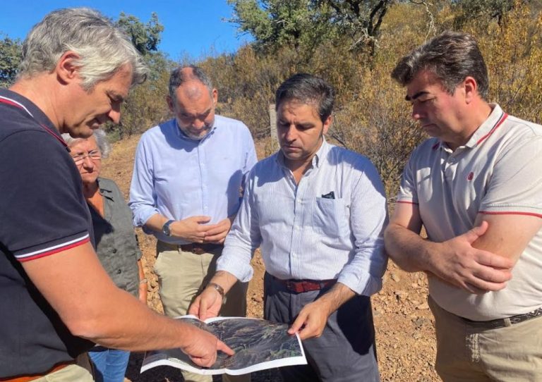 La Junta mejora el tránsito en el entorno del embalse de Zufre con la construcción de carriles