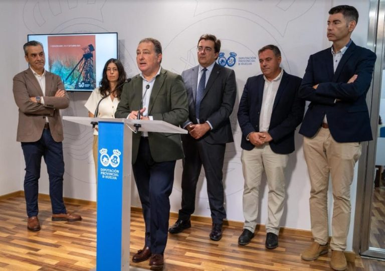 Presencia onubenses en el V Salón Internacional de la Minería gracias al apoyo de la Diputación de Huelva