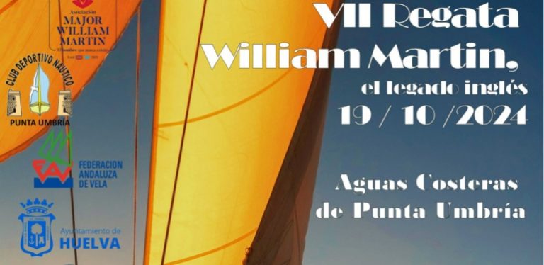 Deporte y Cultura se unen en la ‘Regata William Martin, el legado inglés’ para promocionar la imagen de Huelva
