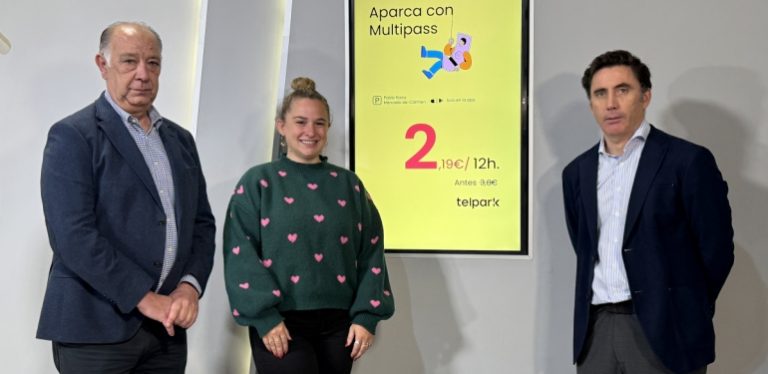 El Ayuntamiento de Huelva, de la mano de Telpark, promueve pases de 12 horas a 2,19 euros para aparcar en Pablo Rada y Mercado del Carmen