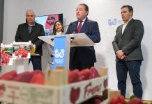 El presidente de la Diputación se traslada a Bruselas para participar hoy en el reparto de fresas en el Parlamento europeo