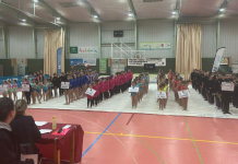 Casi 900 jóvenes participan en encuentros formativos de gimnasia rítmica y natación en Huelva