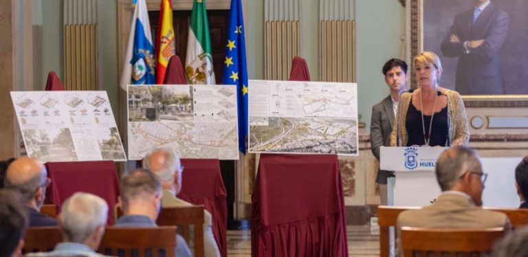 El proyecto ‘Entre la ría y el riel’ de Álvaro Estévez Rodríguez se alza con el primer premio del Concurso de Ideas de la nueva avenida de Italia de Huelva