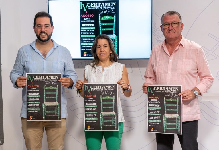 Beas acogerá el IV Certamen Provincial de Fandangos ‘Paco Marín’ el próximo 2 de agosto