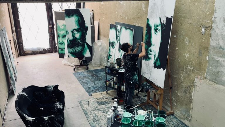 El pintor lepero Emilio Fornieles expone a partir del 24 de julio Back to the roots-Vuelta a las raíces en la sala de la Provincia en la Diputación de Huelva
