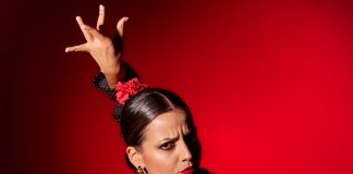 María Canea, en la final de Jaleos Extremeños