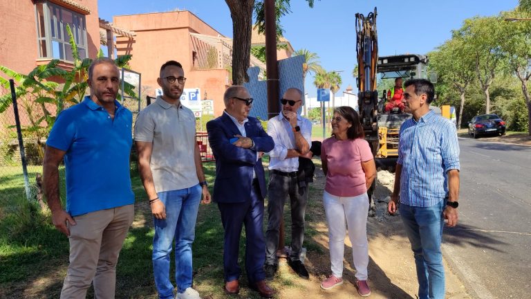 Nuevo acerado accesible para la conexión norte-sur de Islantilla