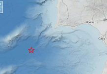Registrado un nuevo terremoto de magnitud 4,3 próximo a la Costa de Huelva