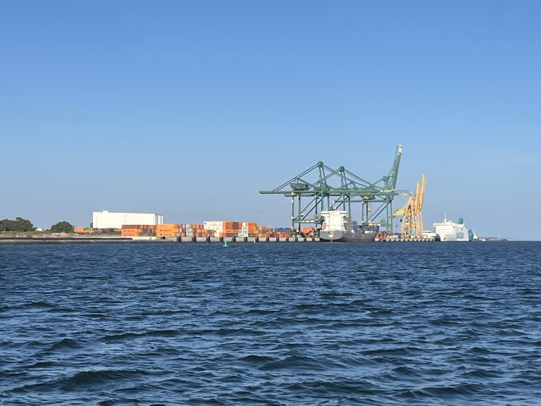 El Puerto de Huelva cierra su mejor mes de octubre de la historia