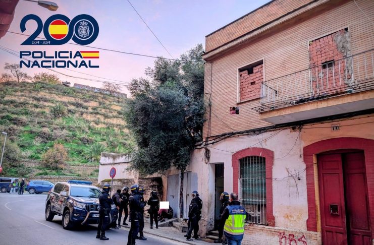 Desmantelado un «punto negro» de venta de droga junto a la Plaza de Toros