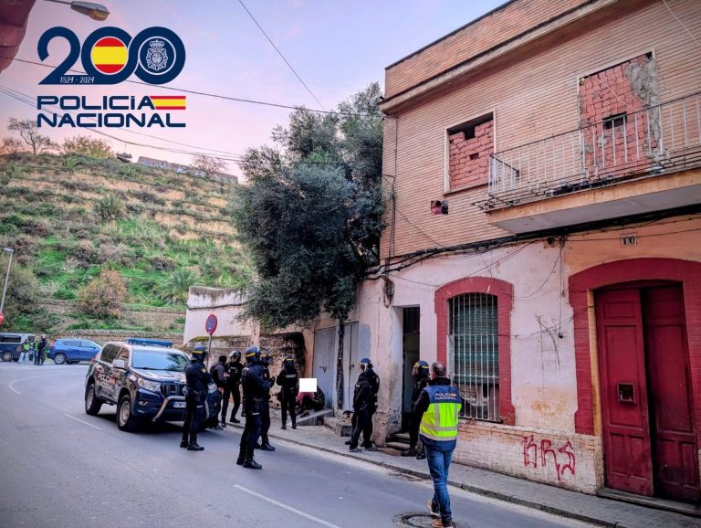Desmantelado un «punto negro» de venta de droga junto a la Plaza de Toros
