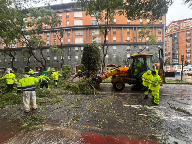 Huelva atiende más de 150 de incidencias por la borrasca Kristin