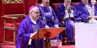 El obispo apela al «compromiso» de la sociedad con las víctimas de Adamuz