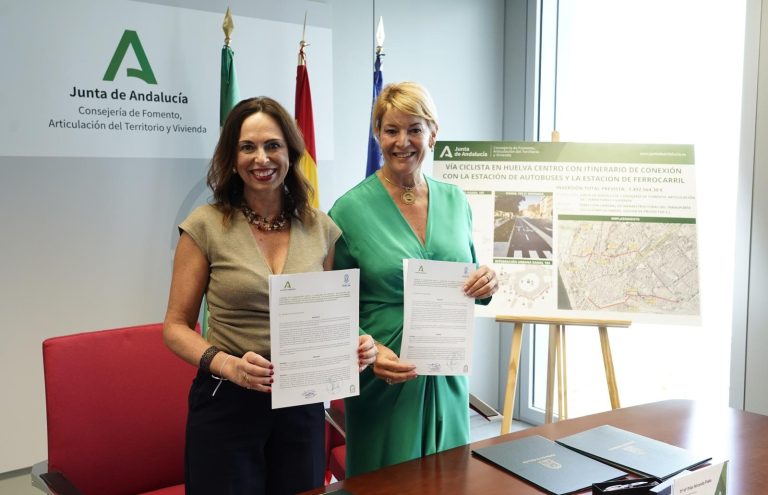 La Junta invertirá 1,5 millones en construir 4,4 kilómetros de carril bici en Huelva