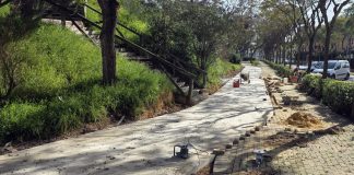 Islantilla ultima las obras del carril bici entre Urbasur y La Antilla
