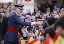 Felipe VI preside el centenario del Plus Ultra en Palos