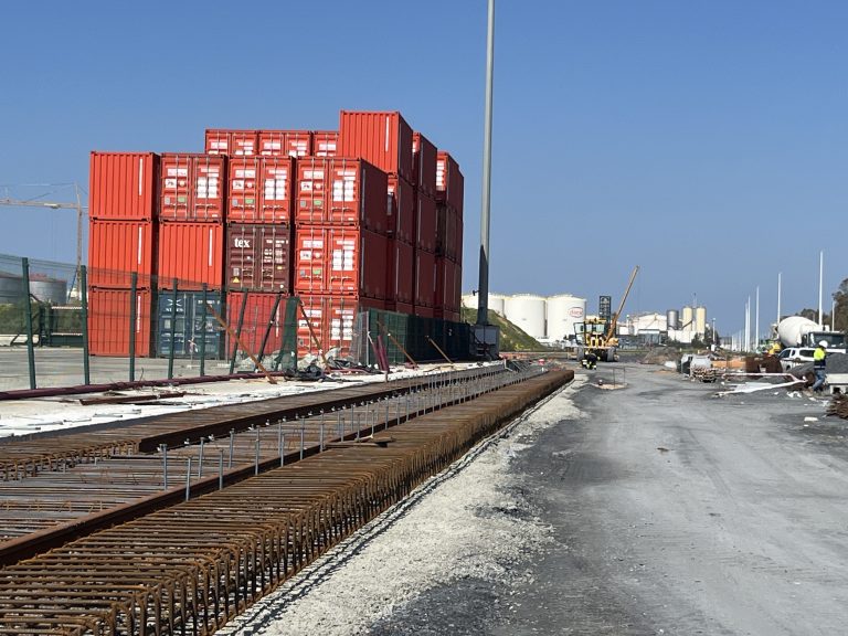 El Muelle Sur amplía su terminal ferroviaria