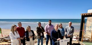 Bendolo urge al Gobierno a una reparación «estable» del litoral onubense