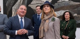 La Diputación recibe a la infanta Elena en un gesto de apoyo a Huelva y su cultura