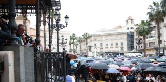 Unas 5.500 personas reclaman «justicia» por el accidente ferroviario de Adamuz manifestación víctimas de Adamuz