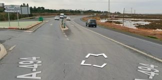 Evacuadas siete personas al hospital tras un accidente de tráfico en Moguer accidente en Moguer