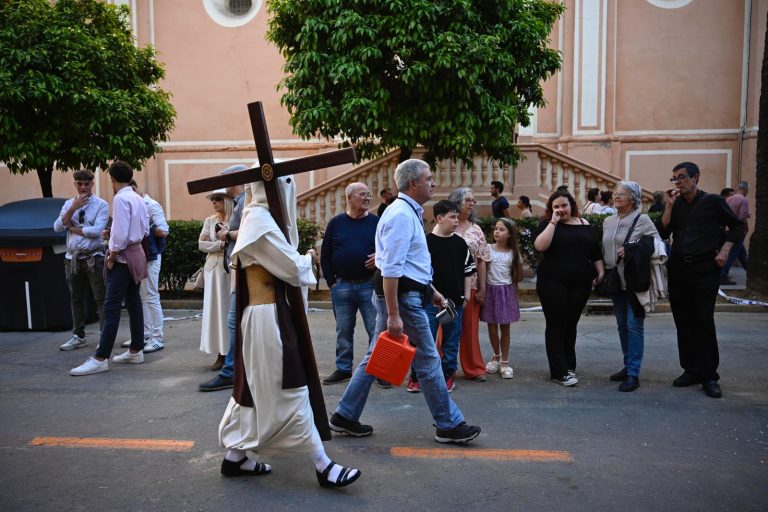 La procesión del Prendimiento, en imágenes