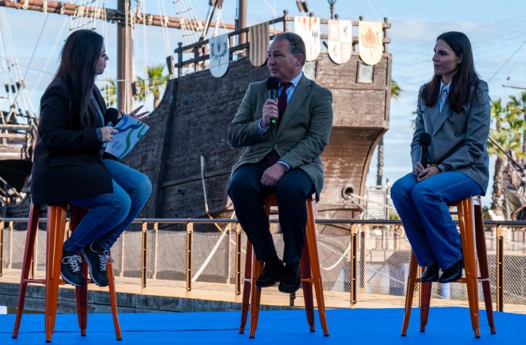 Huelva concentra en el Muelle de las Carabelas su promoción turística suspendida en Fitur