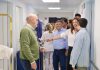 Loles López conoce las mejoras en la residencia Lerdo de Tejada de Ayamonte