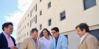 Loles López subraya la apuesta “con hechos” de la Junta por la vivienda pública en Huelva y Ayamonte