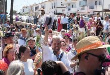 Cartaya ya está de romería Romería de Cartaya
